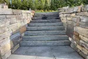 Photo of stone staircase outdoors