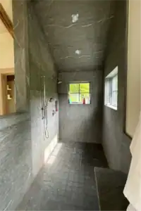 Photo of fancy stone shower